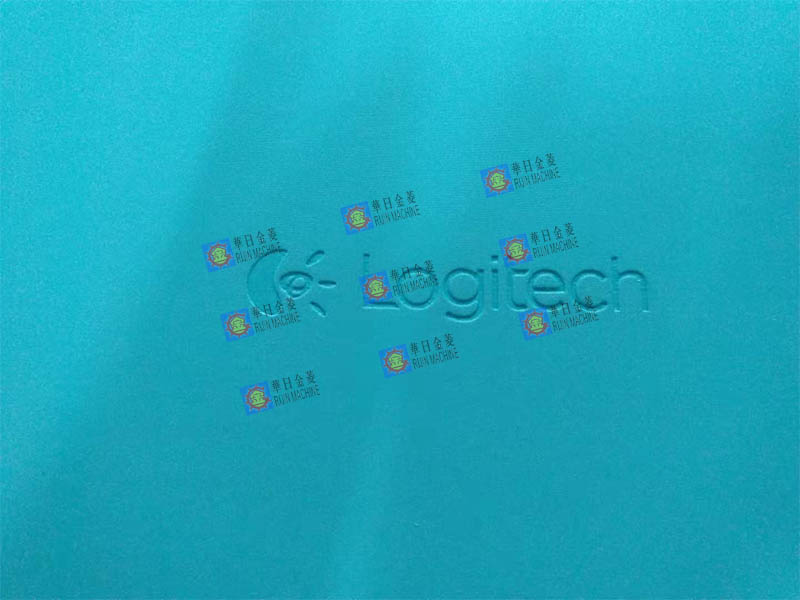 皮革logo高周波压花样品