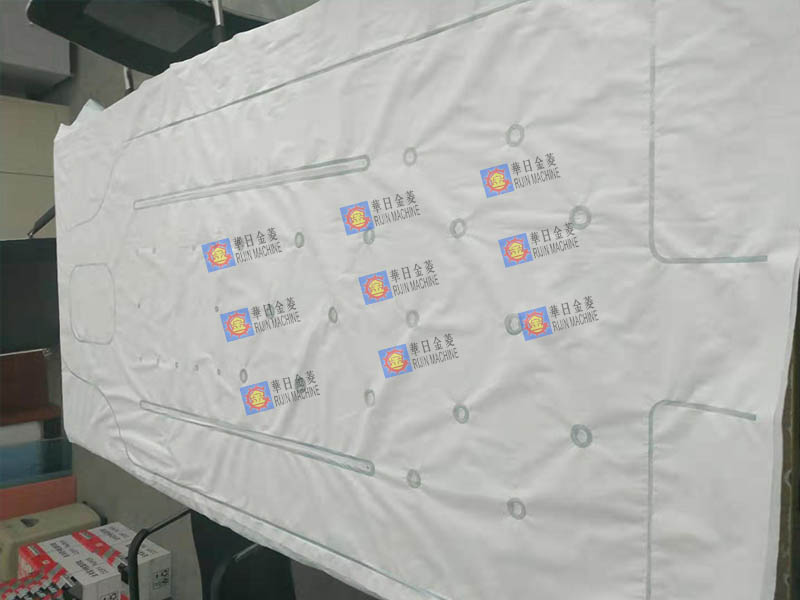 医用无纺布升温毯热合机样品